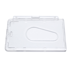 Kortholder frostet plast - vandret