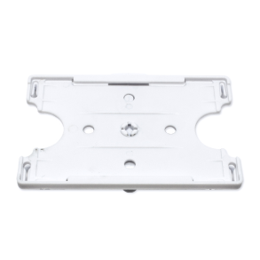 Kortholder i hvid plast