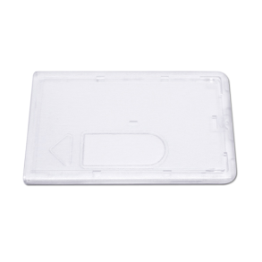 Kortetui i klar h�rd plast